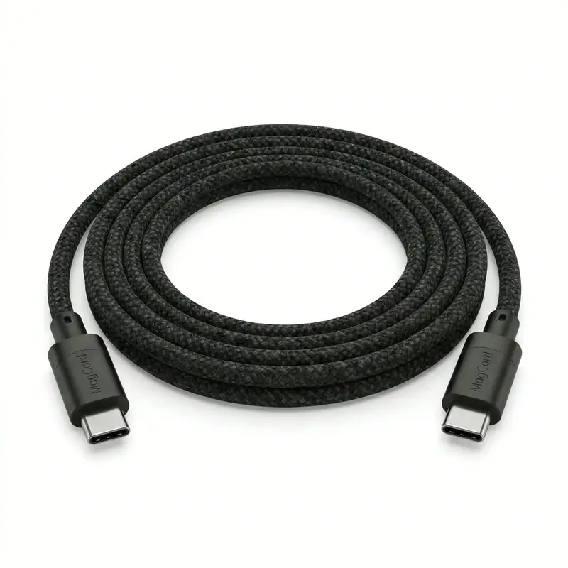 Câble USB-C magnétique MagCord Pro enroulé sur lui-même